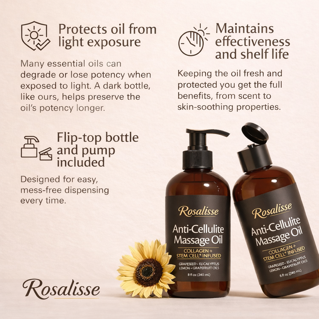 Rosalisse Naturals Cellulite Massage Oil